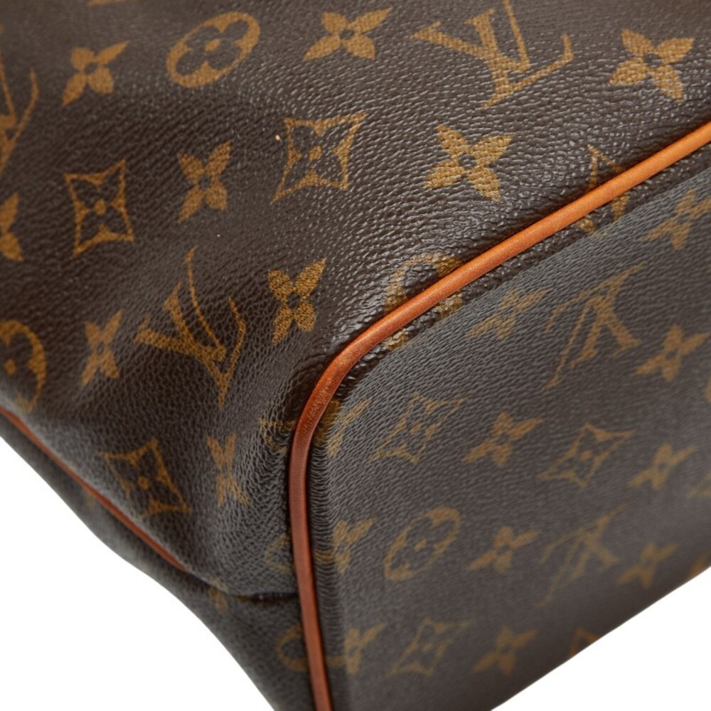 LOUIS VUITTON Authentic Brown Monogram Leather Shoulder Bag - Picture 7 of 15